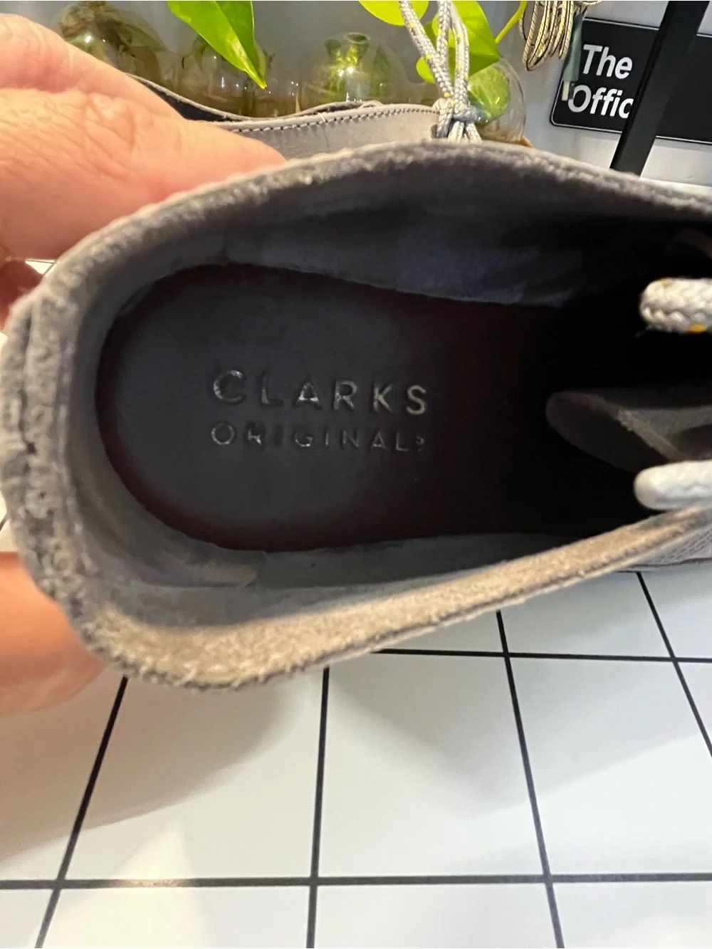 Clarks Men's/Women's Desert Trek Gray Suede & Leather Boots
